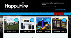 Desktop Screenshot of happyhire.co.nz